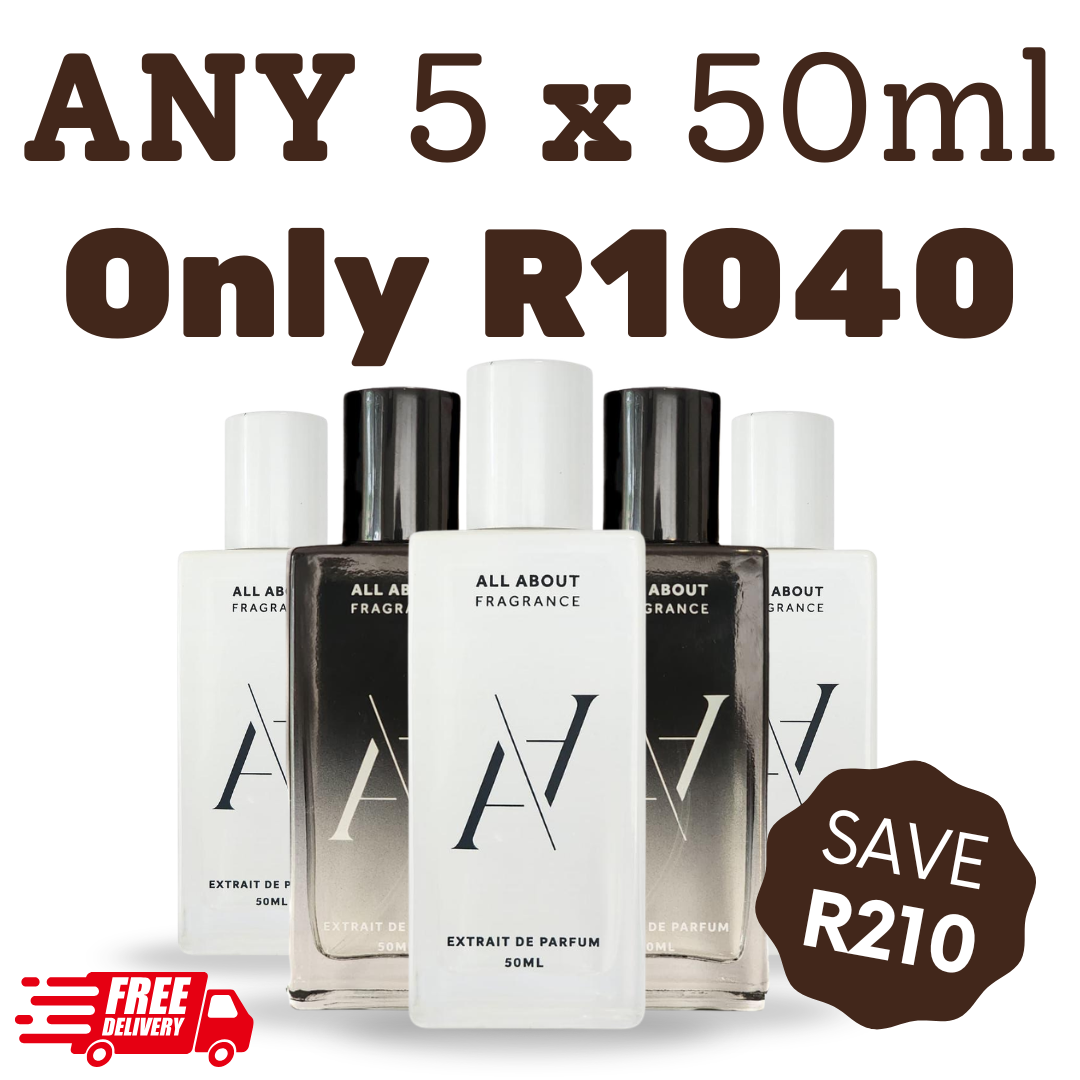 Build Your Signature Set - Any 5 x 50ml Fragrances
